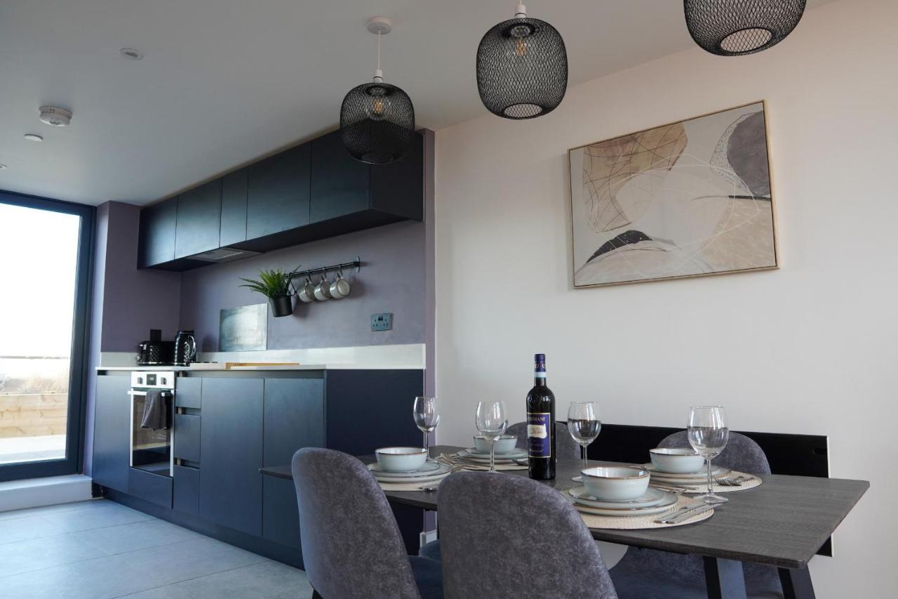 3Br Manchester Penthouse - Sky Garden & City Views Eksteriør billede