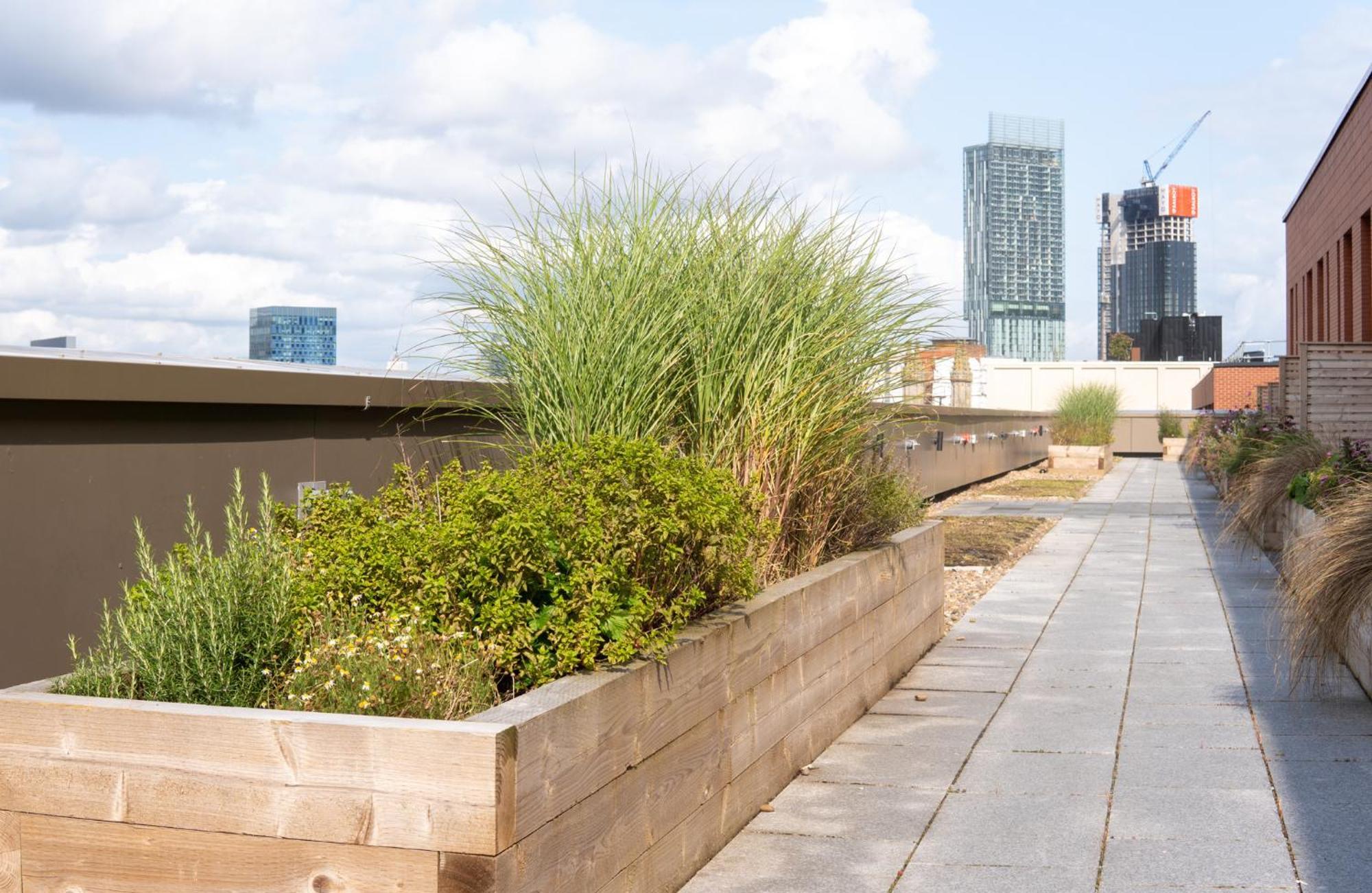 3Br Manchester Penthouse - Sky Garden & City Views Eksteriør billede