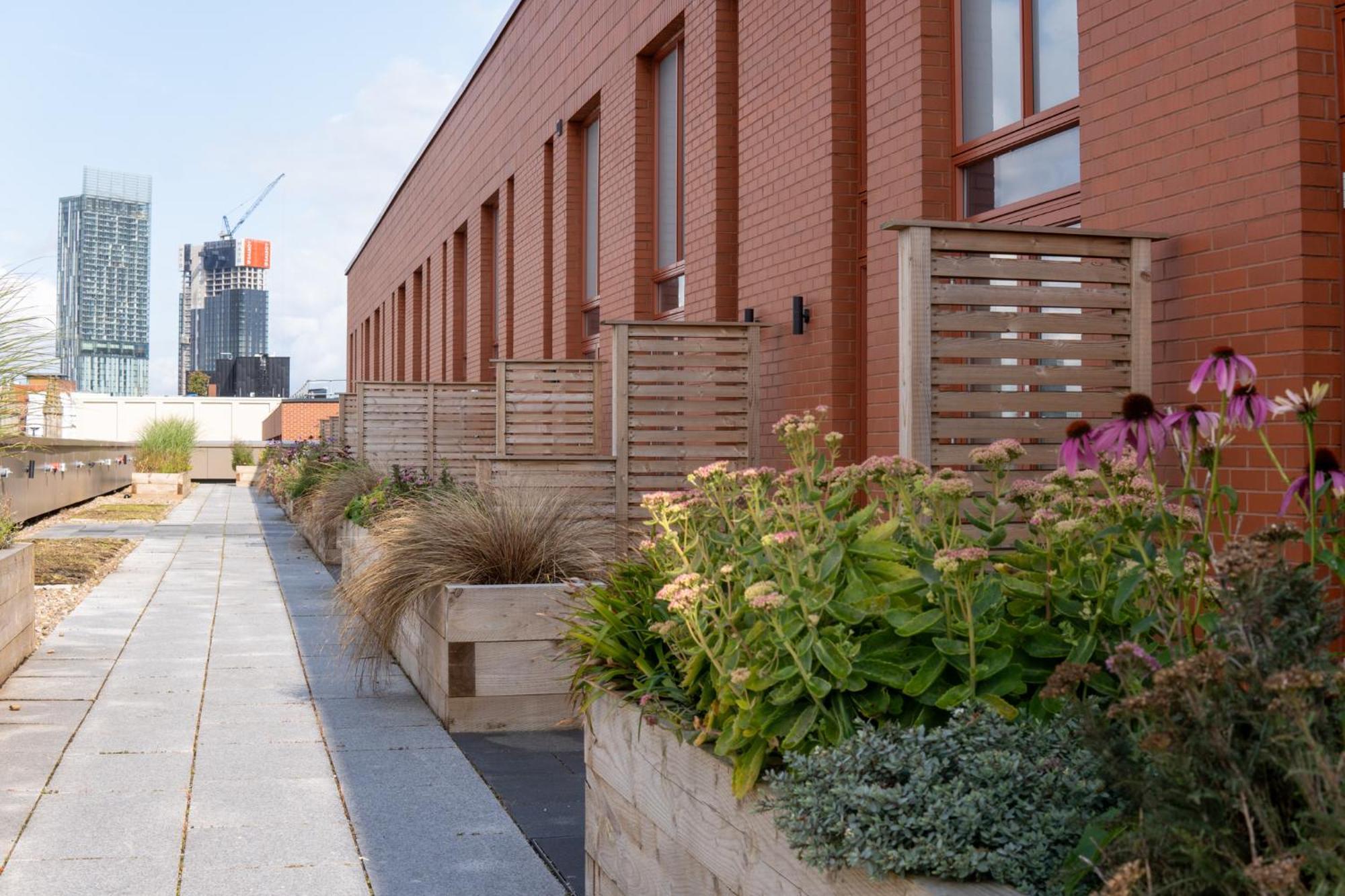 3Br Manchester Penthouse - Sky Garden & City Views Eksteriør billede